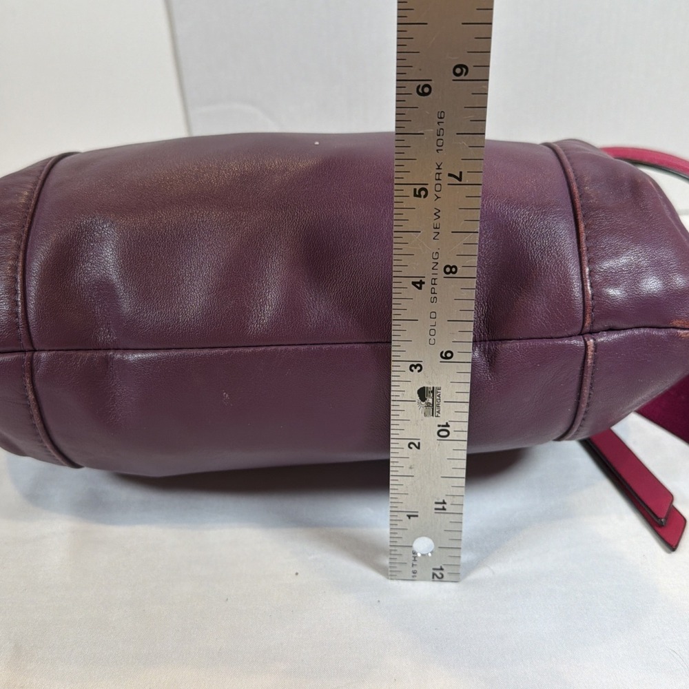Coach Daisy Spectator Leather Crossbody Y2K Shoulder Bag F23951 Purple Pink - Picture 9 of 13